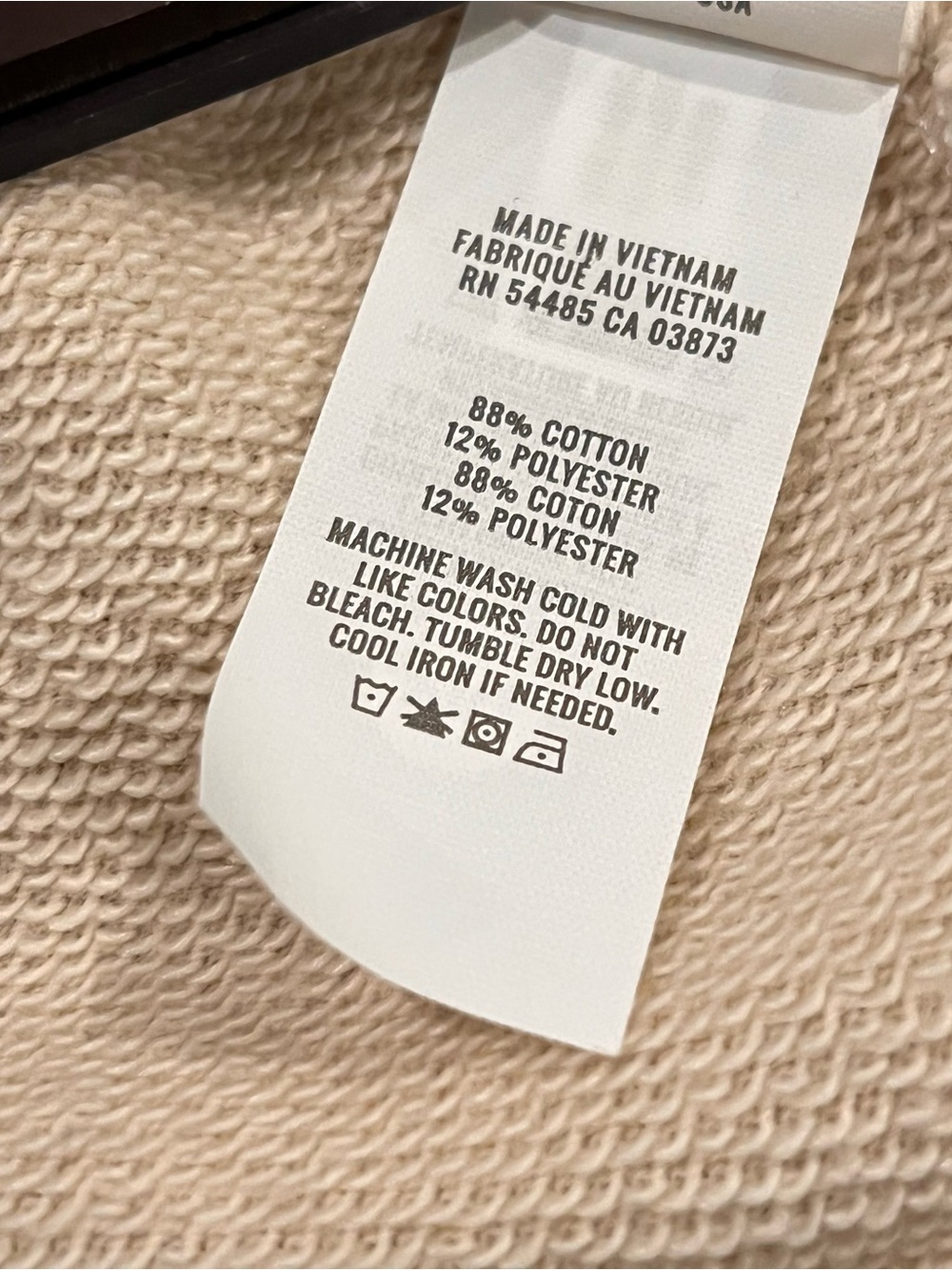NWT American Eagle Aerie Fleece Blazer Cake Batter Small Oversized Longer Length - Picture 13 of 16